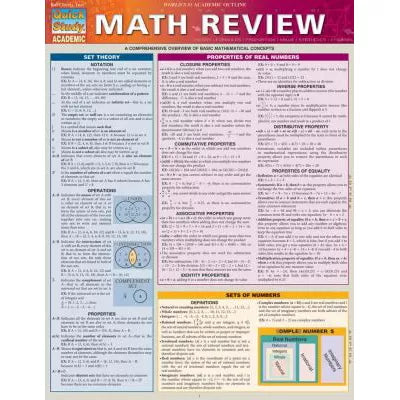 MATH REVIEW REV - New (SKU: 15372570)