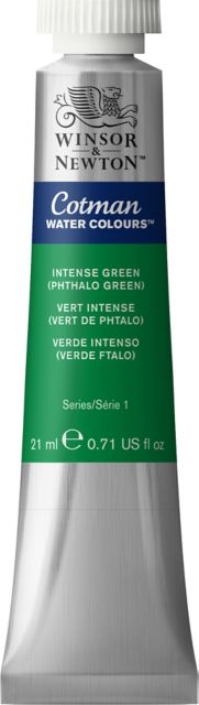COTMAN WATERCOLOR 21ML INTENSE GREEN